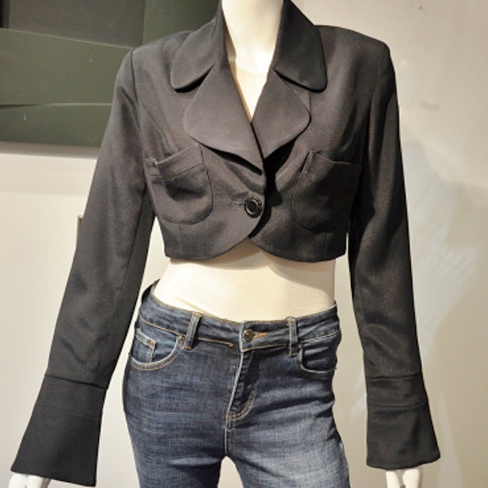 Vintage 80's Jan Micole Shruggy Little Jacket